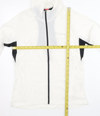 Toread Womens Ivory Windbreaker Jacket Size 8 Hooded Lightweight