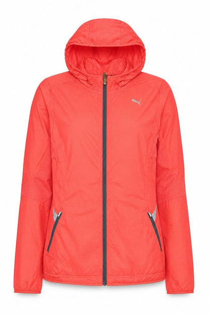 Womens UK Size 8 PUMA Red Running & JoggingGym & TrainingHikingCycling Jacket