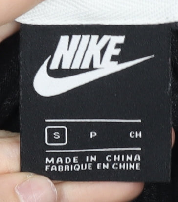 Nike Women's Black Full Zip Hoodie Sweatshirt Size S Sportswear