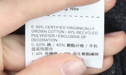 Nike Women's Black Full Zip Hoodie Sweatshirt Size S Sportswear