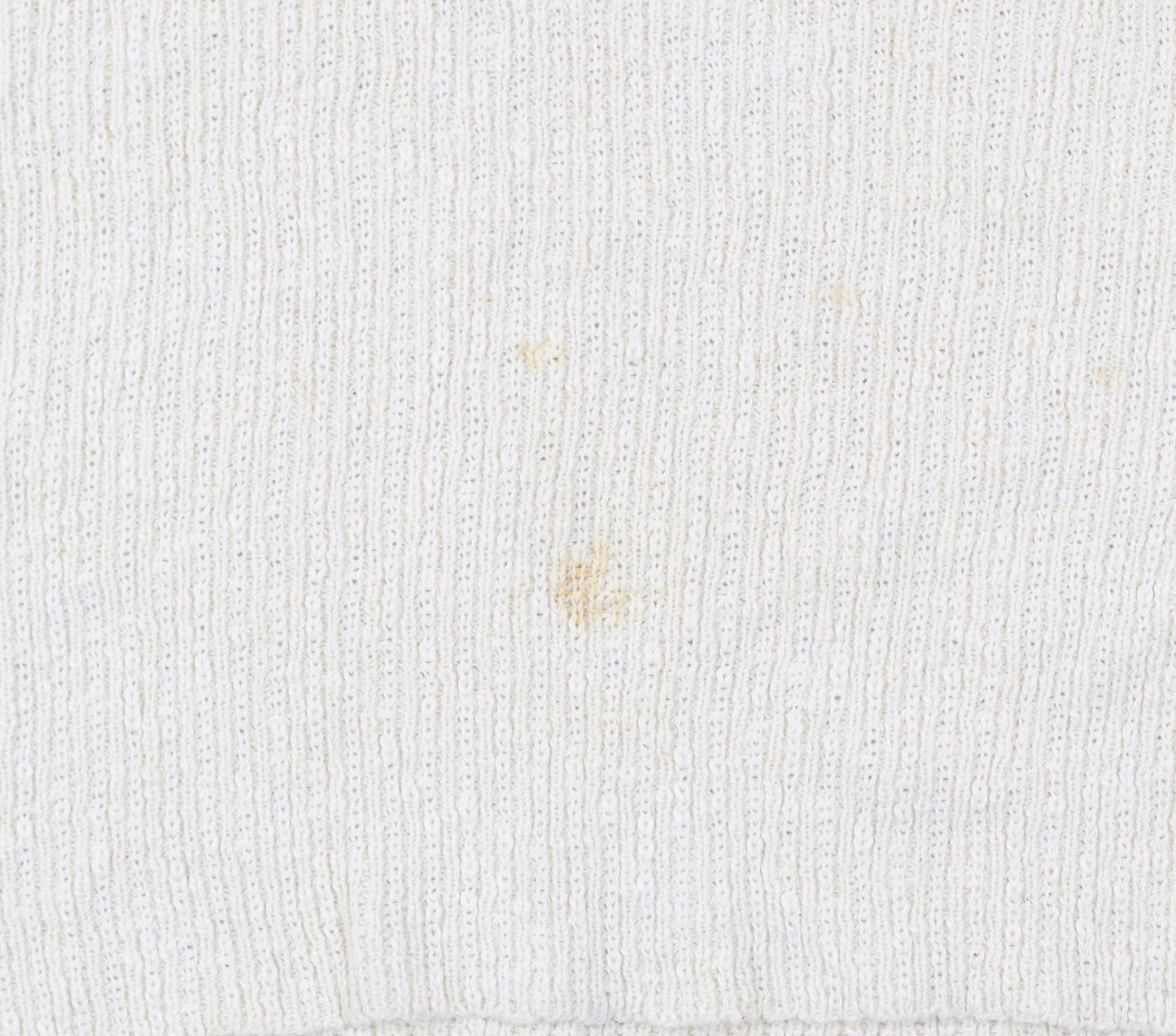 ASOS DESIGN Women’s Ivory Relaxed Pullover Jumper UK 8 V-Neck Knit