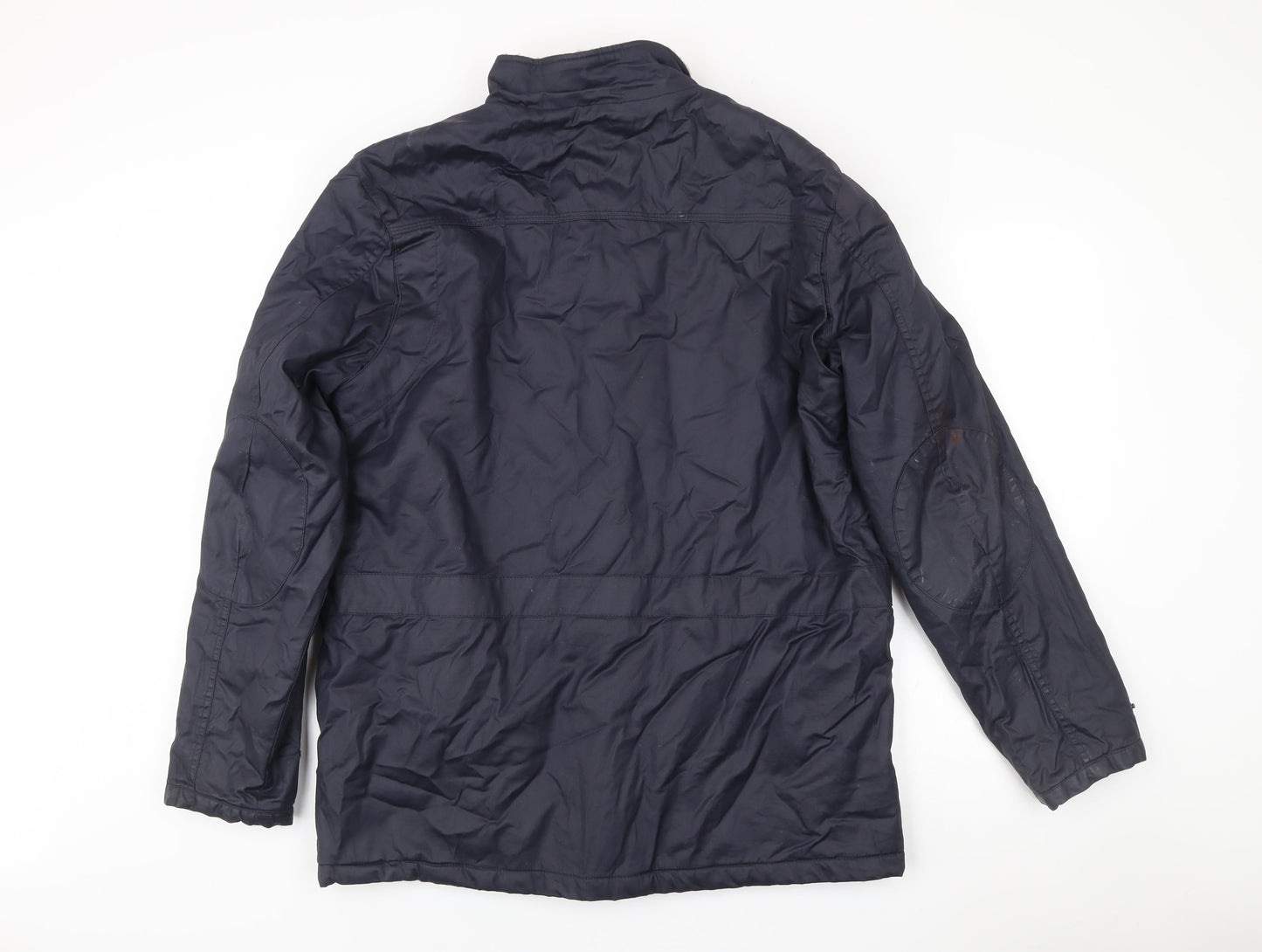Mens UK Size L Cotton Traders Blue Field Jacket