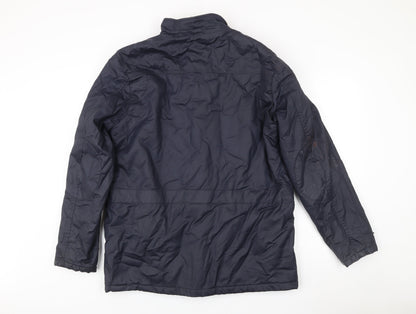 Mens UK Size L Cotton Traders Blue Field Jacket