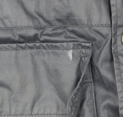 Mens UK Size L Cotton Traders Blue Field Jacket
