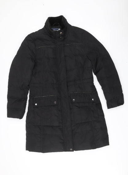 Womens UK Size 12 Maine New England Black Puffer Jacket