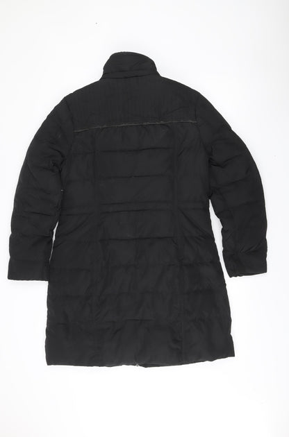 Womens UK Size 12 Maine New England Black Puffer Jacket