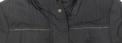 Womens UK Size 12 Maine New England Black Puffer Jacket