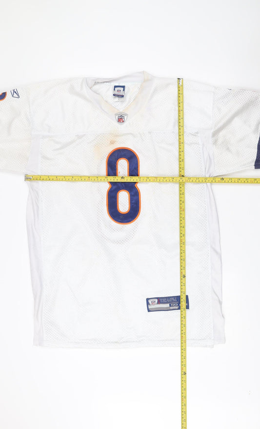 Reebok NFL Men’s White Chicago Bears Rex Grossman Jersey Size L