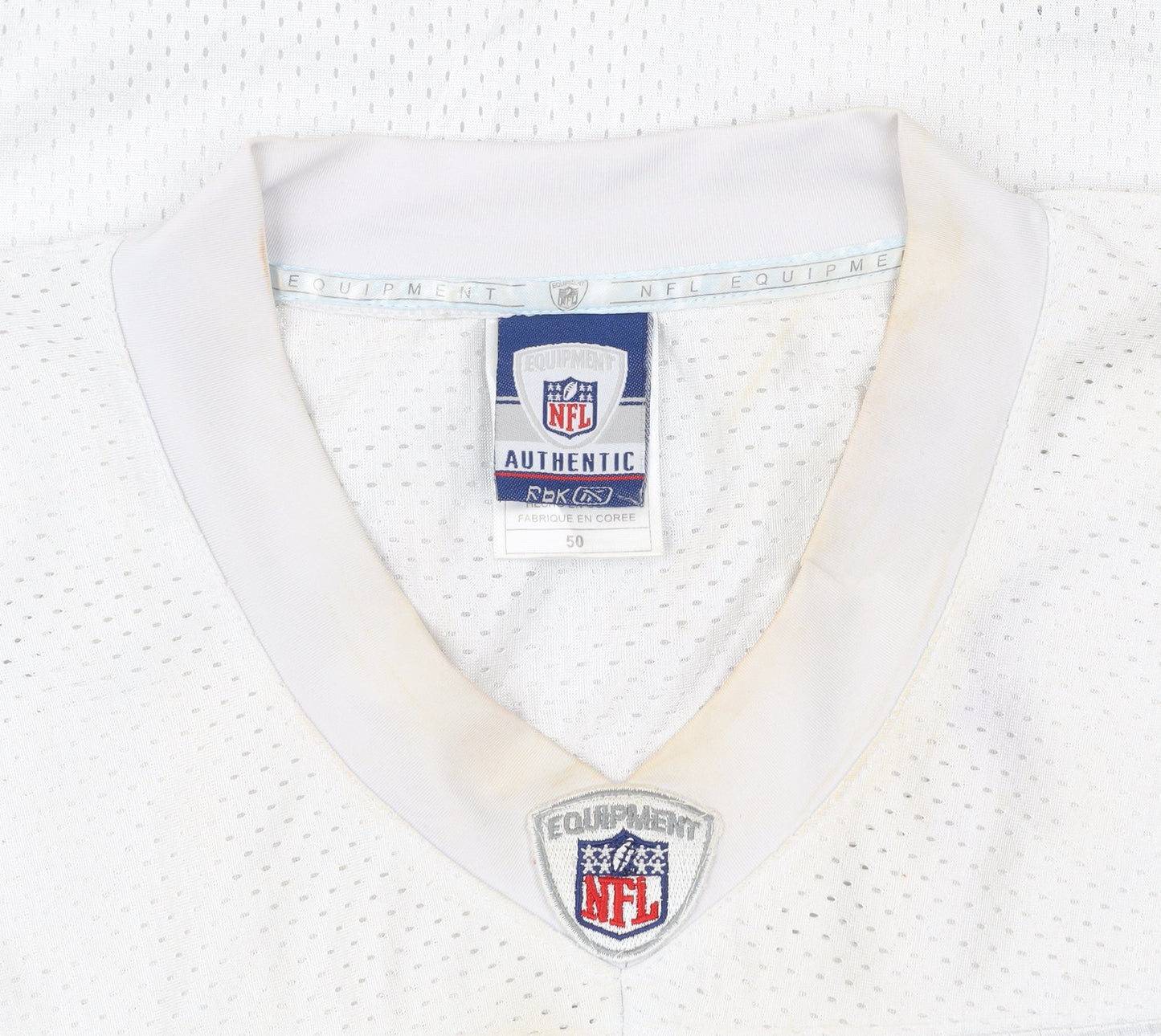 Reebok NFL Men’s White Chicago Bears Rex Grossman Jersey Size L