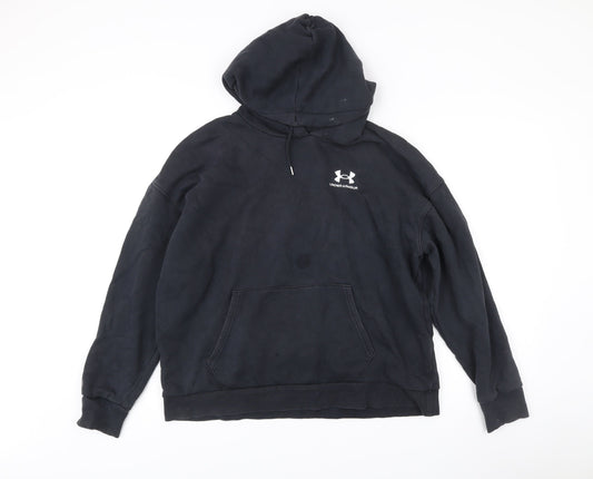 Under Armour Men’s Black XL Pullover Hoodie Hooded Sweatshirt