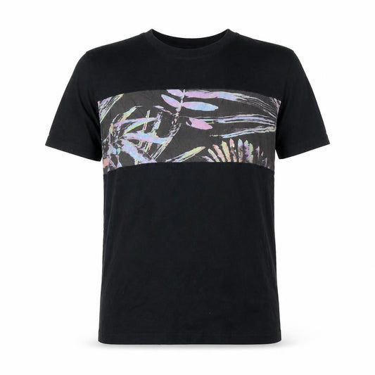 Rip Curl Men’s Black Tropical Graphic Print T-Shirt Size S