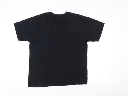 Reebok Men’s Black XL Crew Neck Short Sleeve T-Shirt