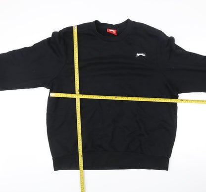 Mens UK Size XL Slazenger Black Pullover Sweatshirt