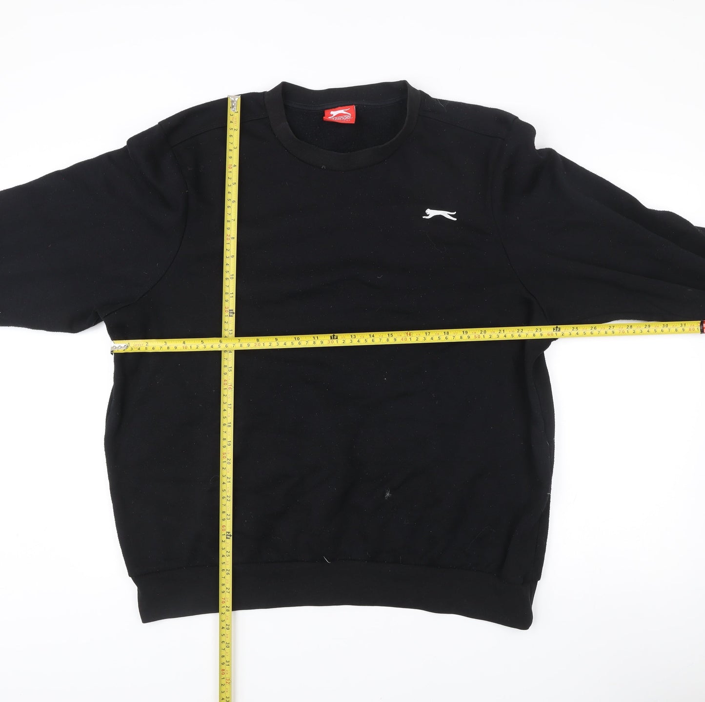 Mens UK Size XL Slazenger Black Pullover Sweatshirt