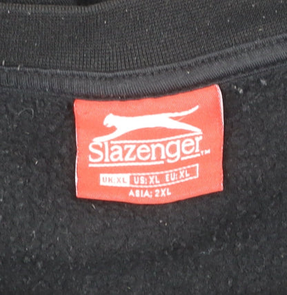 Mens UK Size XL Slazenger Black Pullover Sweatshirt