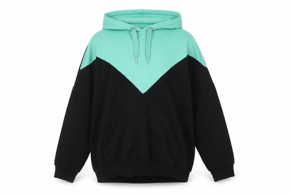 Unisex Adults UK Size M Monki Multicoloured Pullover Hoodie