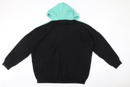 Unisex Adults UK Size M Monki Multicoloured Pullover Hoodie