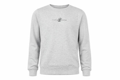 Illusive London Boys Grey Logo Sweatshirt 13-14Y Pullover Crew Neck