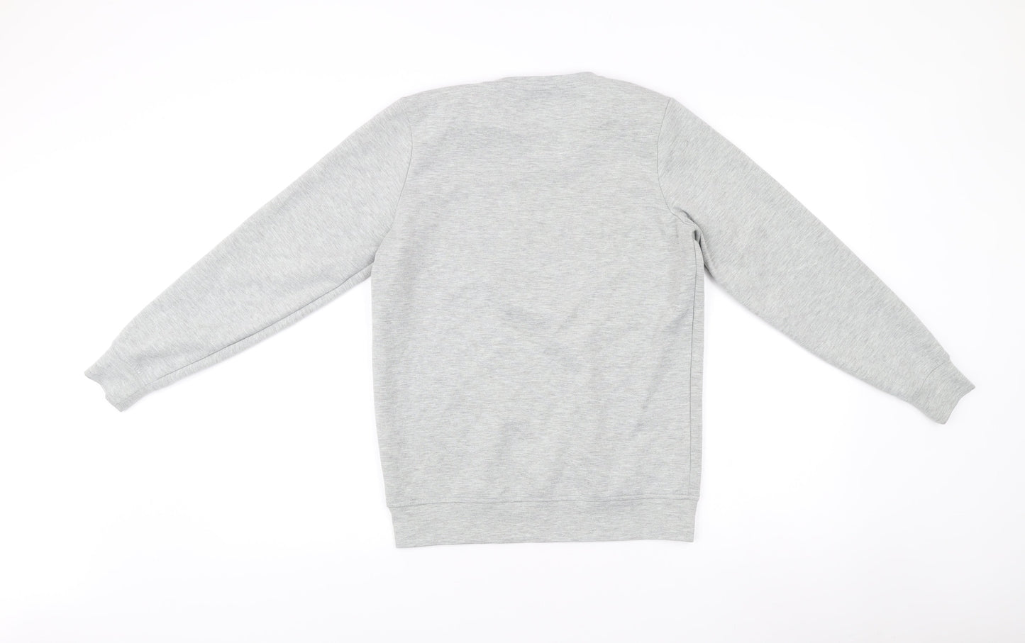 Illusive London Boys Grey Logo Sweatshirt 13-14Y Pullover Crew Neck