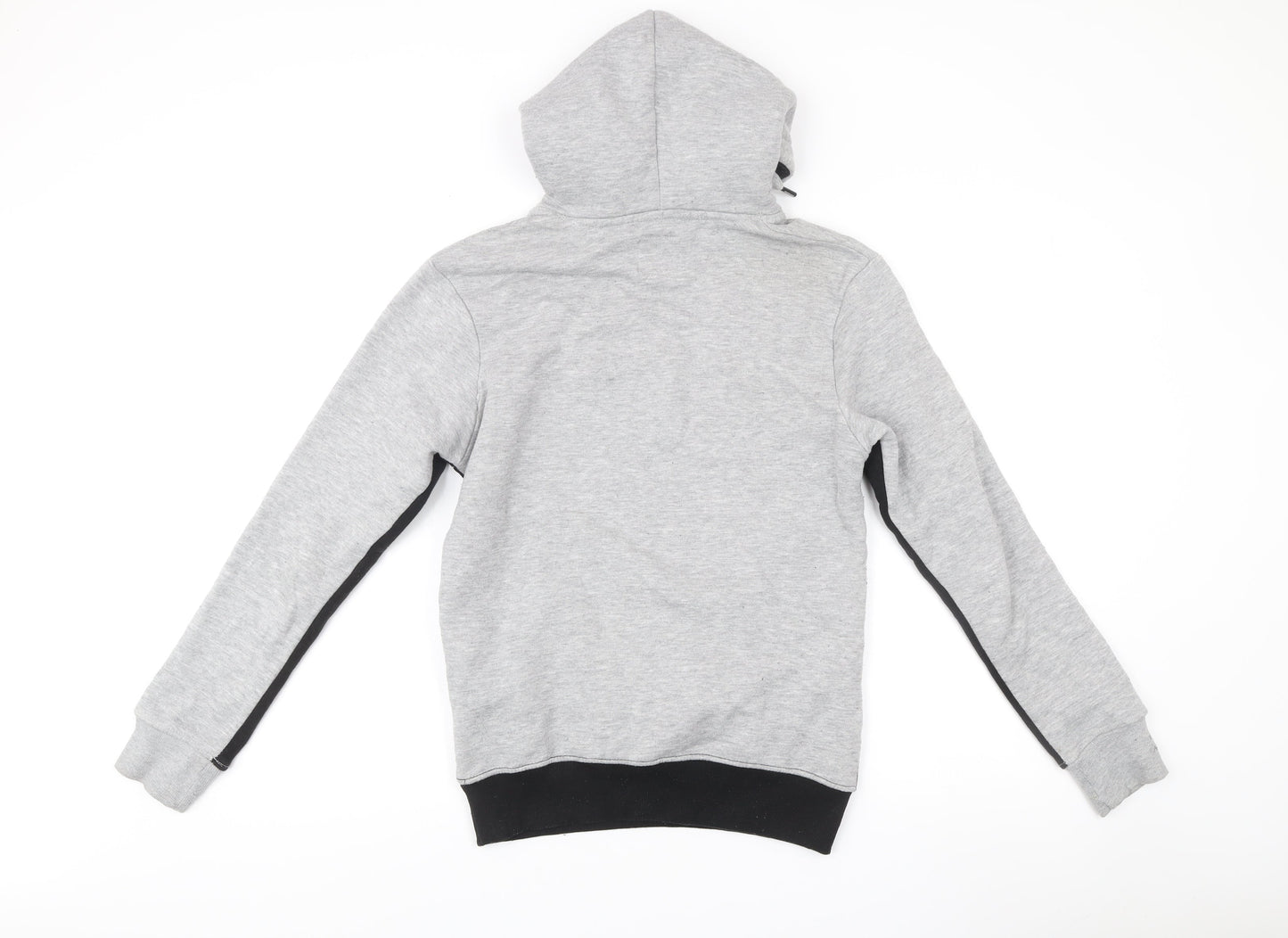 Twisted Soul Men's Grey Black Pullover Hoodie Size S Logo Graphic