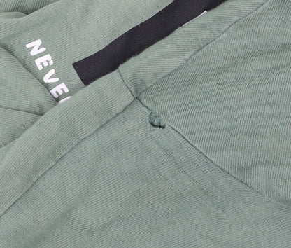 The North Face Mens Green M Regular Fit Logo Outdoor T-Shirt