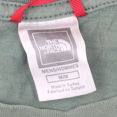 The North Face Mens Green M Regular Fit Logo Outdoor T-Shirt