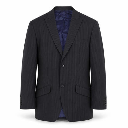 Mens UK Size 38 Moss Regular Black Suit Jacket
