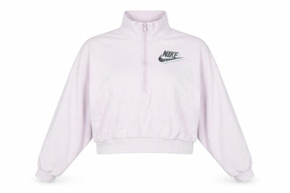 Womens UK Size L Nike Pink Pullover Sweatshirt