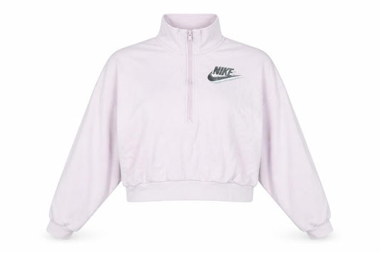 Womens UK Size L Nike Pink Pullover Sweatshirt