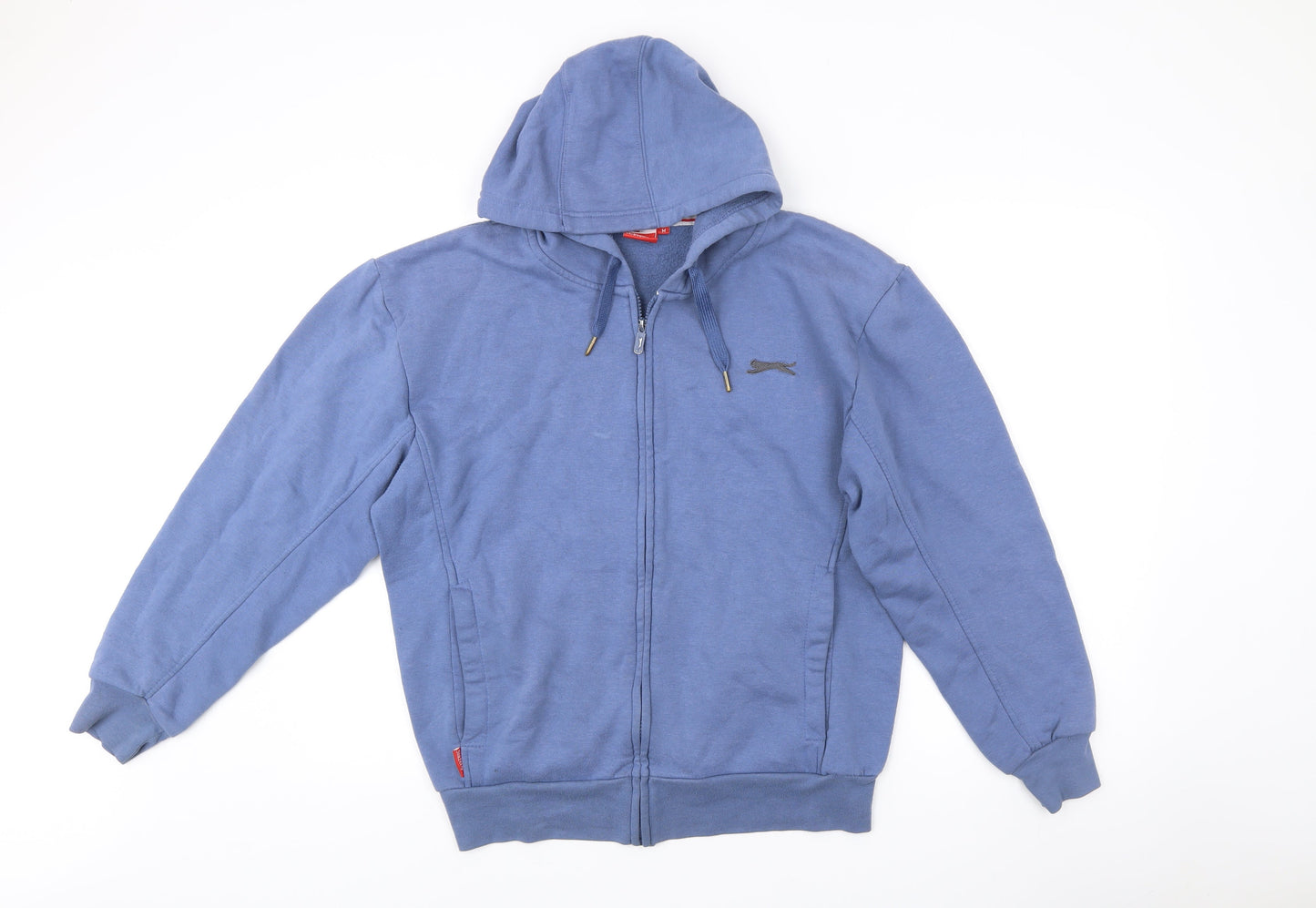 Mens UK Size M Slazenger Blue Full Zip Hoodie