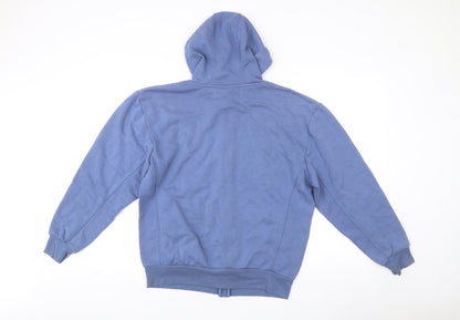 Mens UK Size M Slazenger Blue Full Zip Hoodie