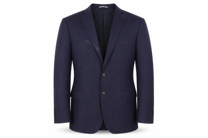 Marks and Spencer Mens Blue Blazer Jacket 44L Regular Fit Wool Blend