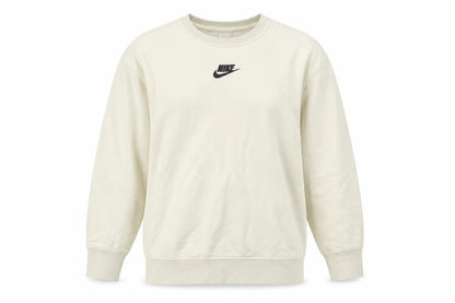 Unisex Adults UK Size L Nike Ivory Pullover Sweatshirt