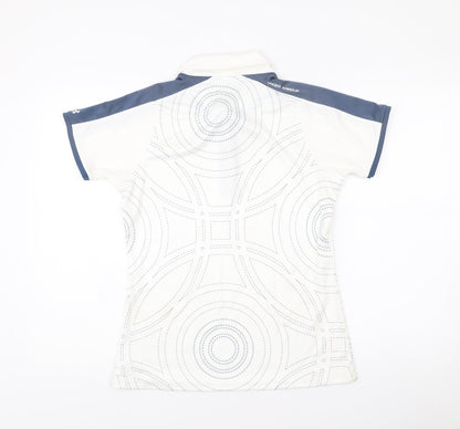 Under Armour Men’s White Polo Shirt M Athletic Fit Golf Sportswear