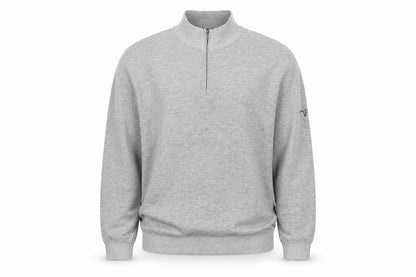 Mens UK Size 2XL James Pringle Grey 1/2 Zip Sweatshirt