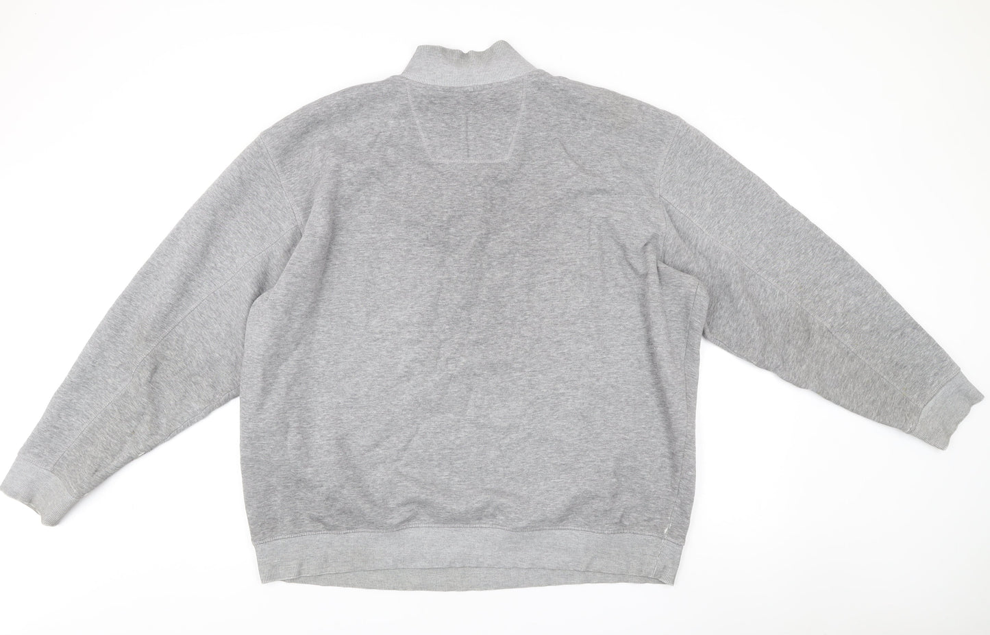 Mens UK Size 2XL James Pringle Grey 1/2 Zip Sweatshirt