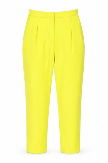 Womens UK Size 6 Topshop Slim Fit CasualParty/Cocktail Yellow Trousers