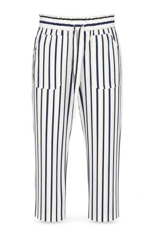 Womens UK Size XS Zara Relaxed Fit CasualTravel Multicoloured Trousers