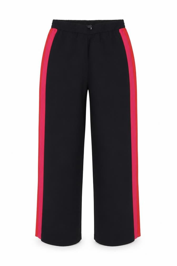 Womens UK Size L Zara Regular Fit Jogger Black Trousers
