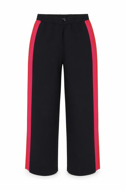 Womens UK Size L Zara Regular Fit Jogger Black Trousers