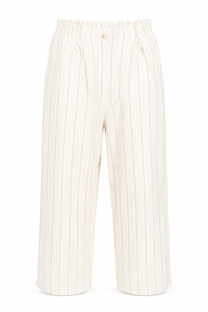 Womens UK Size 12 Liz Claiborne Relaxed Fit CasualTravel Beige Trousers