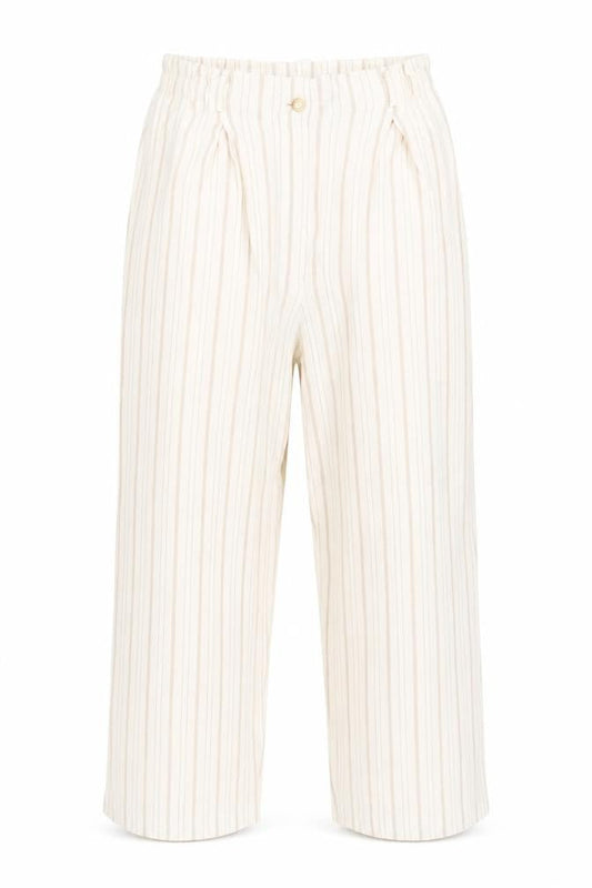 Womens UK Size 12 Liz Claiborne Relaxed Fit CasualTravel Beige Trousers