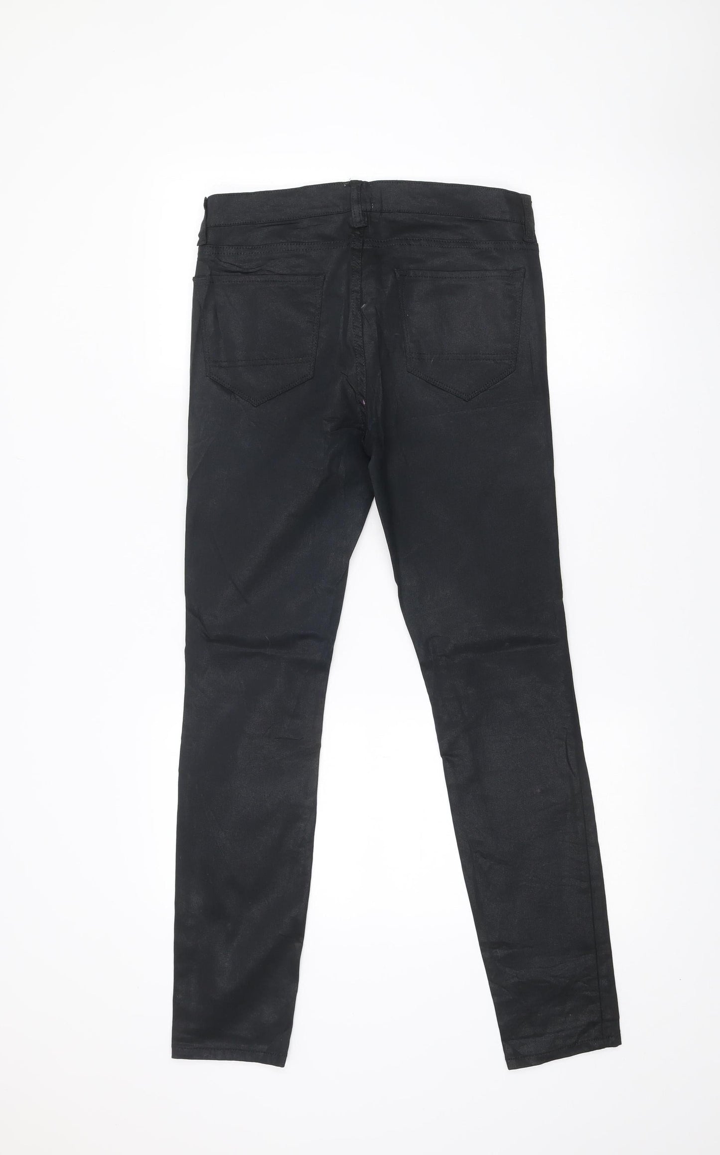 Womens UK Size 12 ASOS Slim Fit Jegging Black Trousers
