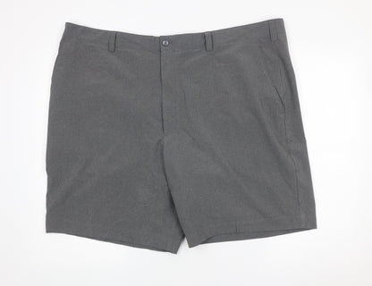 Cutter & Buck Men’s Grey Chino Shorts Size 44 Stretch Casual