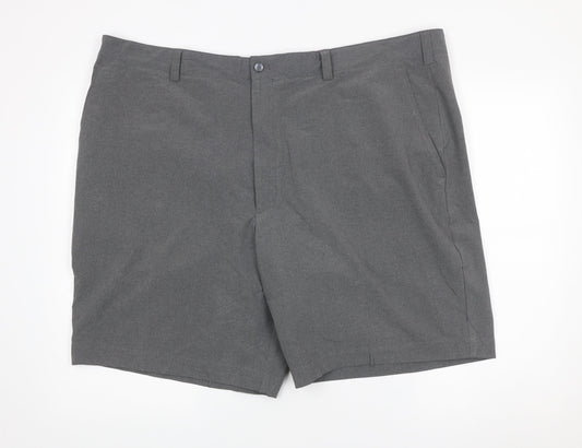 Cutter & Buck Men’s Grey Chino Shorts Size 44 Stretch Casual