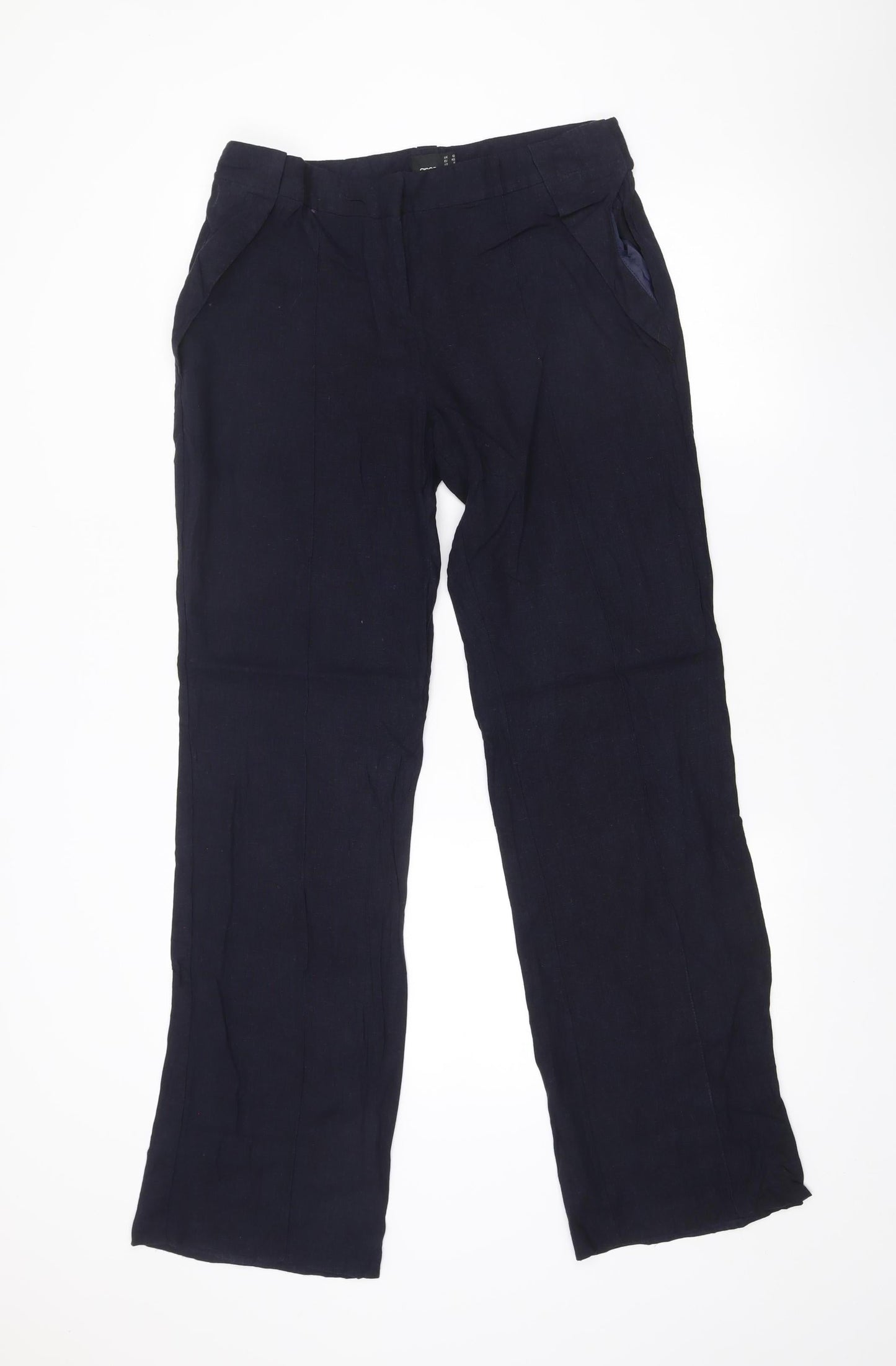 Womens UK Size 12 ASOS Regular Fit CasualTravel Blue Trousers