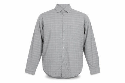 Mens UK Collar Size 16 Calvin Klein Smart Grey  Dress Shirt