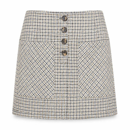 Womens UK Size 10 Topshop Straight & Pencil Tweed Skirt