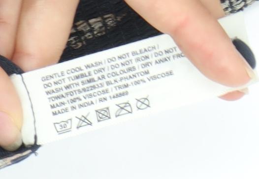 Fat Face Women’s Blue Sleeveless A-Line Knee Length Dress UK 8