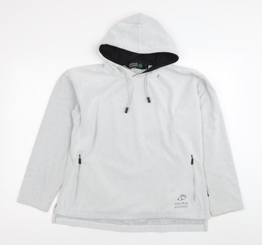 Craghoppers Women’s Grey Hooded Pullover Hoodie Size 14